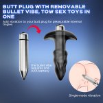 Anal Sex Toy Vibrating Butt Plug – anal toy detail 5