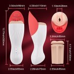 Automatic Blowjob Male Masturbator with Testicle Massage – male masturbator detail 7