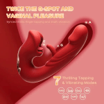 Biting Mouth Tongue Clitoral Stimulator Tapping Rabbit Vibrator – vibrator for women detail 6