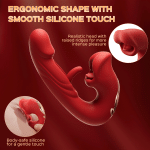 Biting Mouth Tongue Clitoral Stimulator Tapping Rabbit Vibrator – vibrator for women detail 3