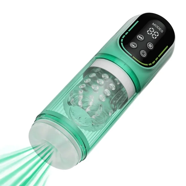 Automatic Vibrating Sucking Rotating & Thrusting Male Masturbator – male masturbator detail 12