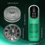 Automatic Vibrating Sucking Rotating & Thrusting Male Masturbator – male masturbator detail 9