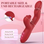 Heat Realistic Dildo Rabbit Vibrator – realistic dildo detail 5
