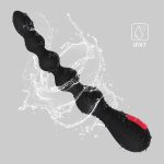 Vibrating Silicone Anal Beads – anal toy detail 2