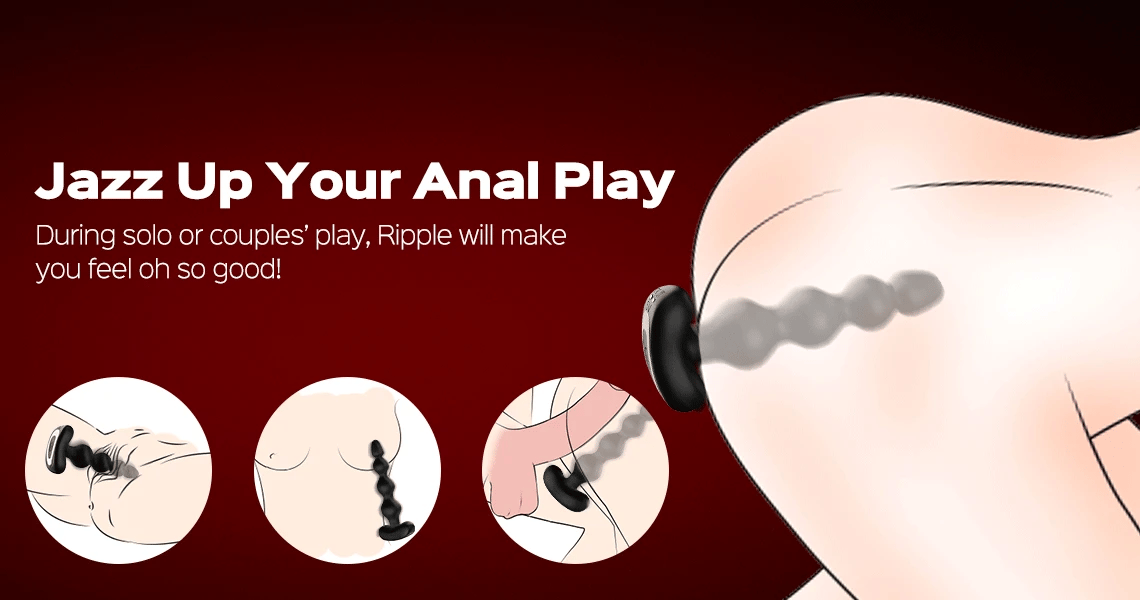 Vibrating Anal Bead Plug – anal toy