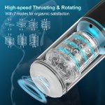 Hands-free Thrusting & Rotating Male Masturbator – male masturbator detail 5