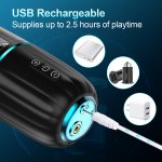 Hands-free Thrusting & Rotating Male Masturbator – male masturbator detail 3
