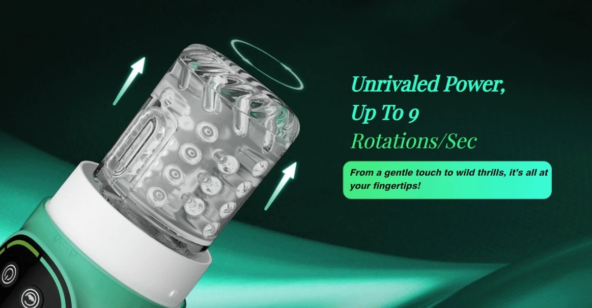 Automatic Vibrating Sucking Rotating & Thrusting Male Masturbator – male masturbator – product detail 2
