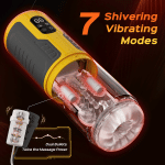Vibrating Thrusting & Rotating Automatic Male Masturbator – male masturbator detail 7