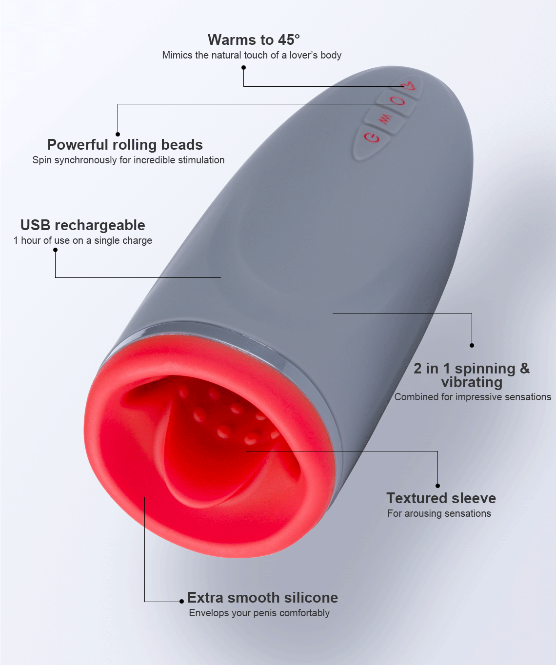 Automatic Male Masturbator Blowjob Machine – male masturbator