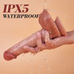 Thrusting Vibrating Heating Lifelike Dildo – realistic dildo detail 9