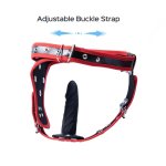 TRIPLE THRILL Strap-on Dildos Harness Kit – realistic dildo detail 7