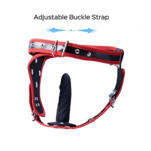 TRIPLE THRILL Strap-on Dildos Harness Kit – realistic dildo detail 7