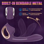 Air-Pulse Clitoris vibrator Oral Sex Simulator Waterproof detachable Sex Toy for Women – vibrator for women detail 4
