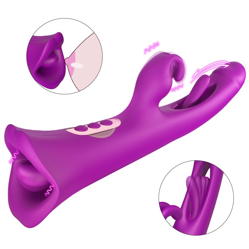 Tongue G-Spot flapping vibrator female Masturbator – male masturbator detail 6