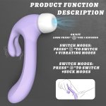 Multi-function Hammer Sucking Flapping Vibrator Sex Toy – vibrator for women detail 9