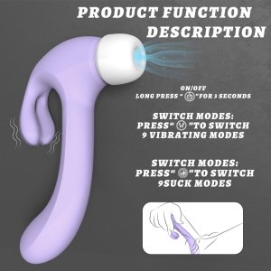 Multi-function Hammer Sucking Flapping Vibrator Sex Toy – vibrator for women detail 9