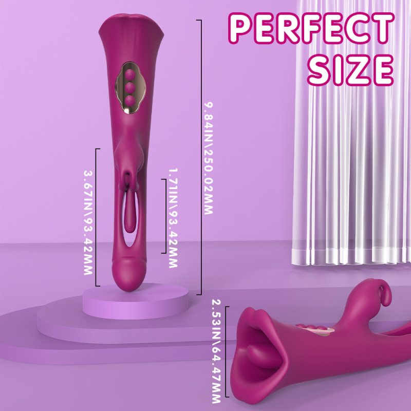 Tongue G-Spot flapping vibrator female Masturbator – male masturbator detail 4