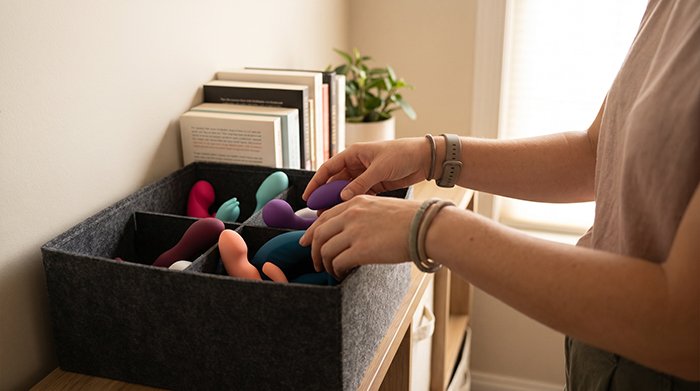 how to store sex toys