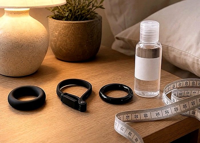 A cleaned sleeve opened beside a towel and drying area to explain how to dry the canal completely.