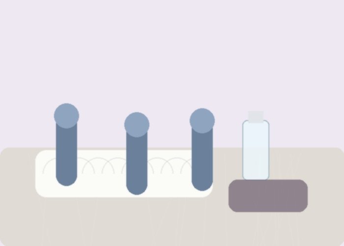A clean vibrator beside a towel and charging cable for planning breaks and aftercare.