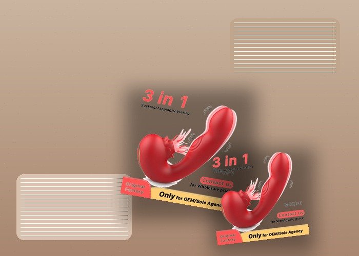A close flat-lay with a compact vibrator, lubricant, measuring prop, and towel arranged to compare size and stimulation style.