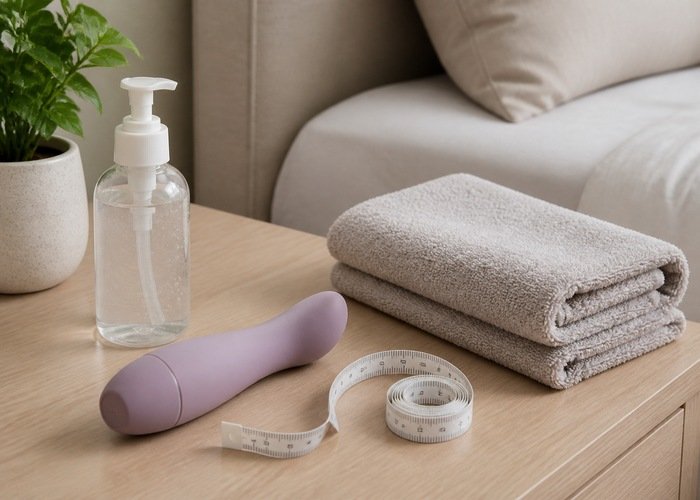 Storage scene for Dildo Girth vs Length: A Beginner Measuring Guide That Prioritizes Control