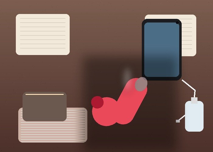 A tidy storage box, pouch, folded towel, and compact toy arranged to show a clean quick-access system after cleanup.