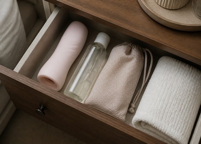 Care setup for How to Stop a Penis Sleeve From Slipping: Fit, Lube Placement, and Base Loops