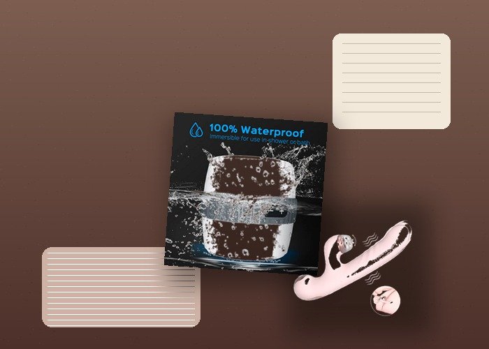 A cleaned sleeve, towel, pouch, and lubricant arranged to show how thickness changes drying and cleanup after use.