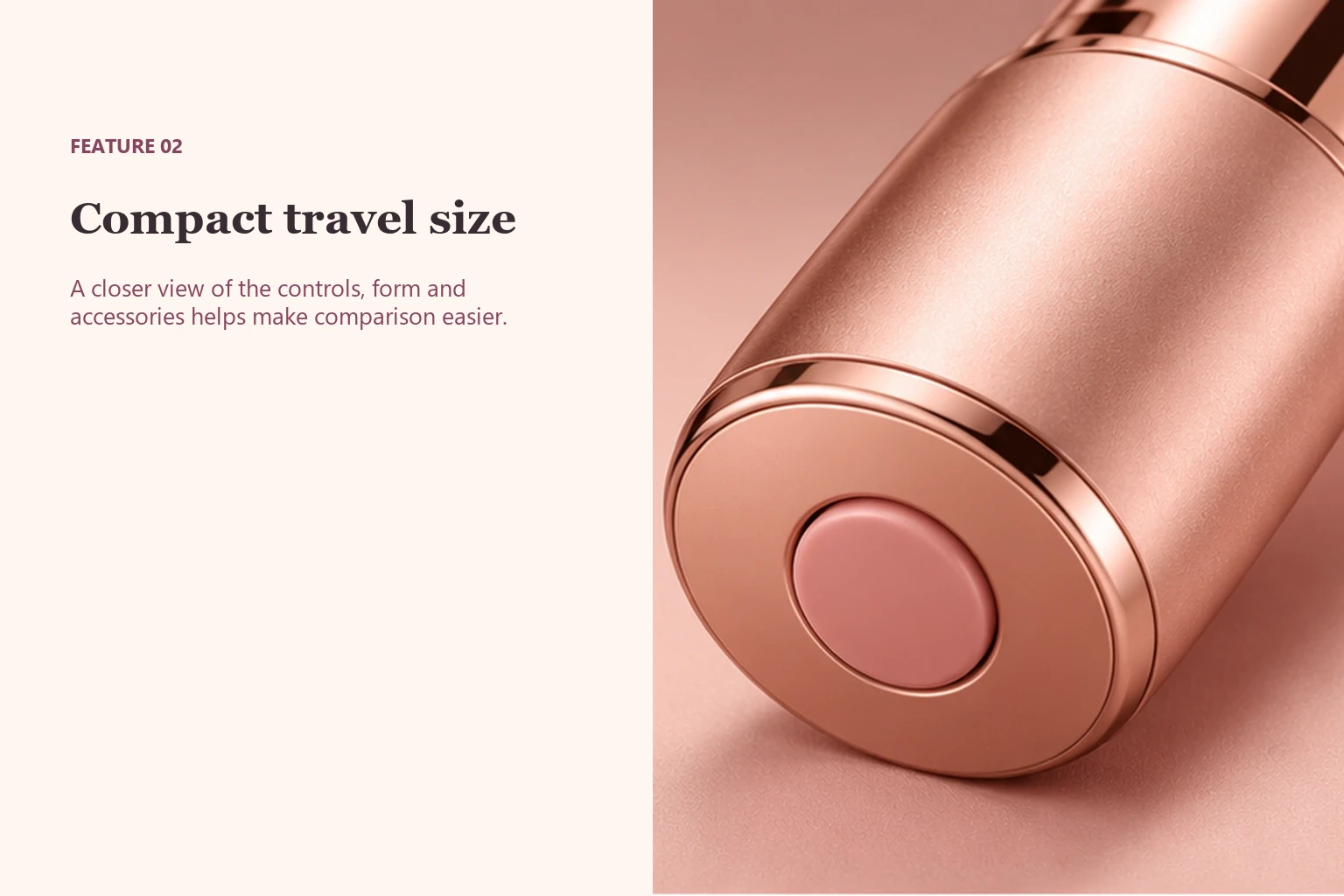 Lipstick Mini Travel Vibrator Compact travel size