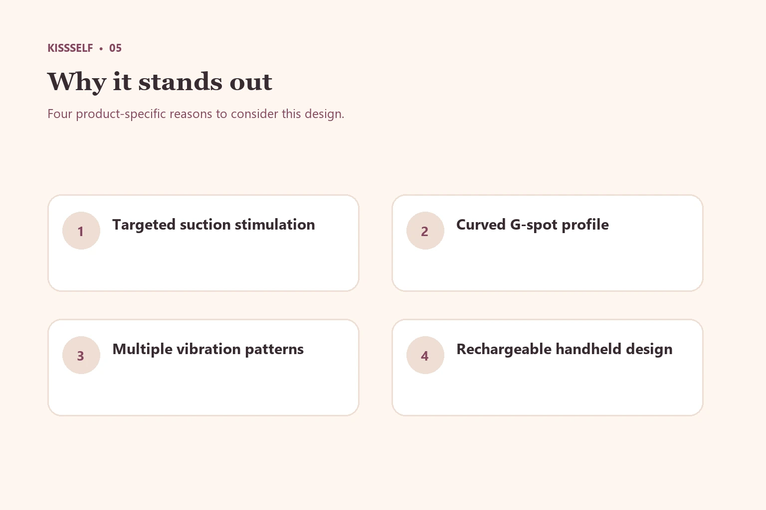 G-Spot Beauty Egg Suction Vibrator information panel 5