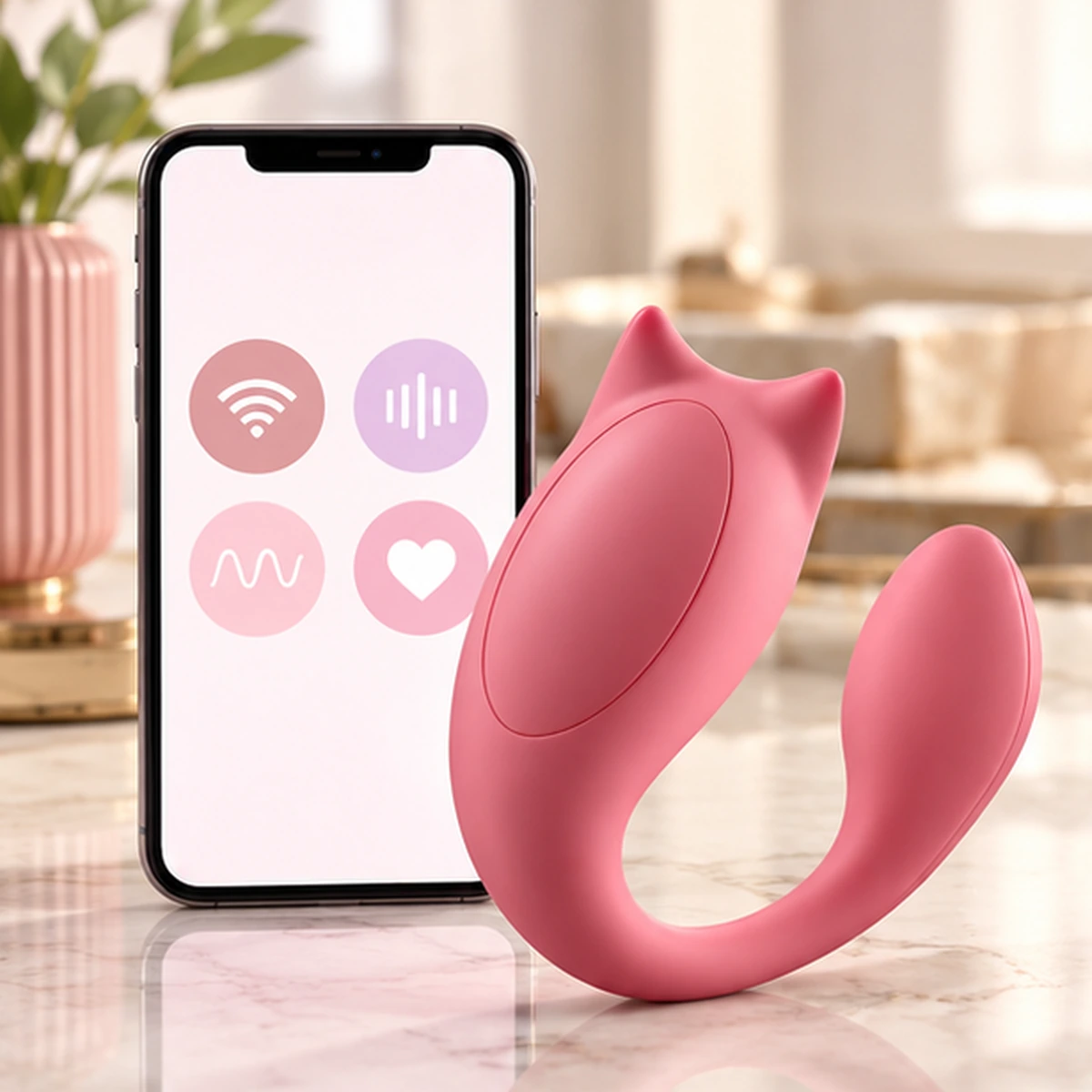 Cat-Eye APP Wearable Vibrator — Cat-Eye APP Wearable Vibrator gallery image 2