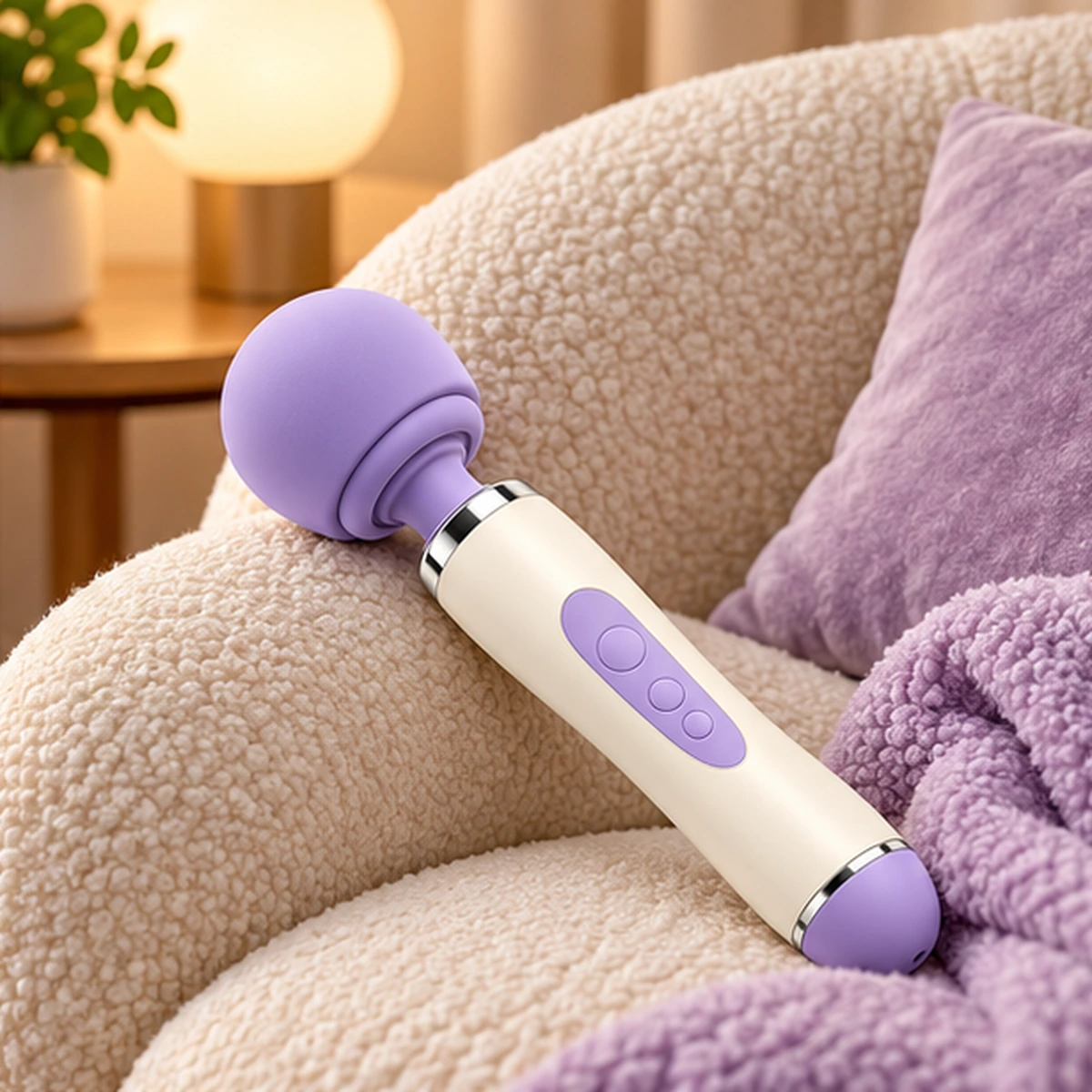 Classic Full-Size Wand Vibrator — Classic Full-Size Wand Vibrator gallery image 3