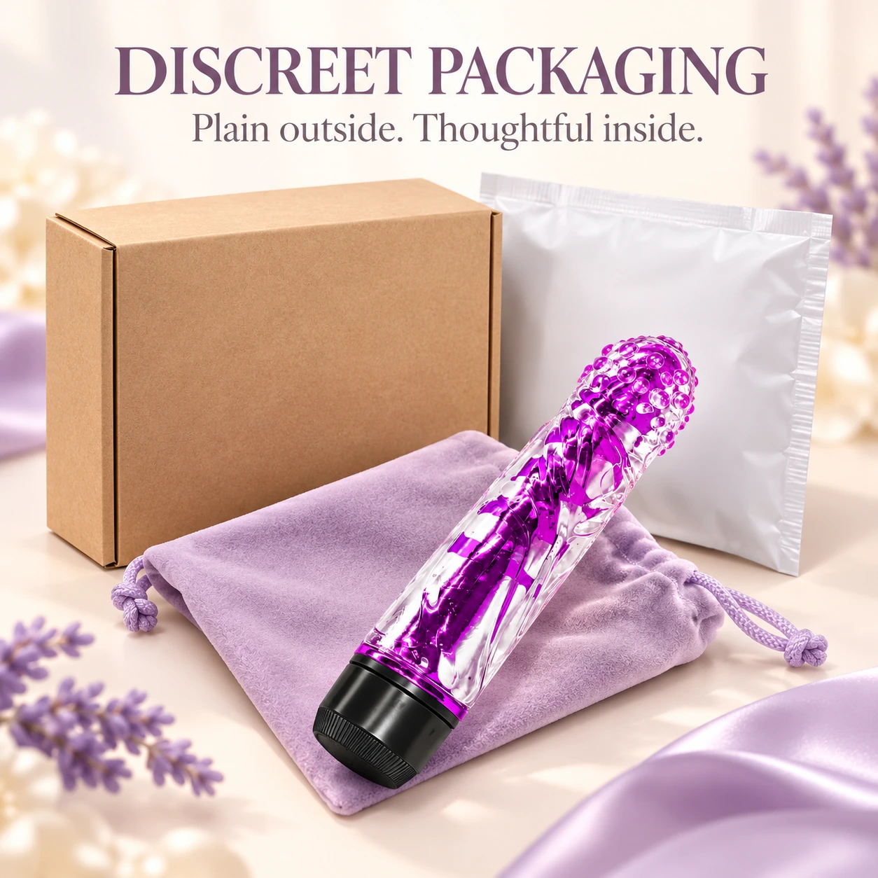 Discreet plain packaging and storage pouch