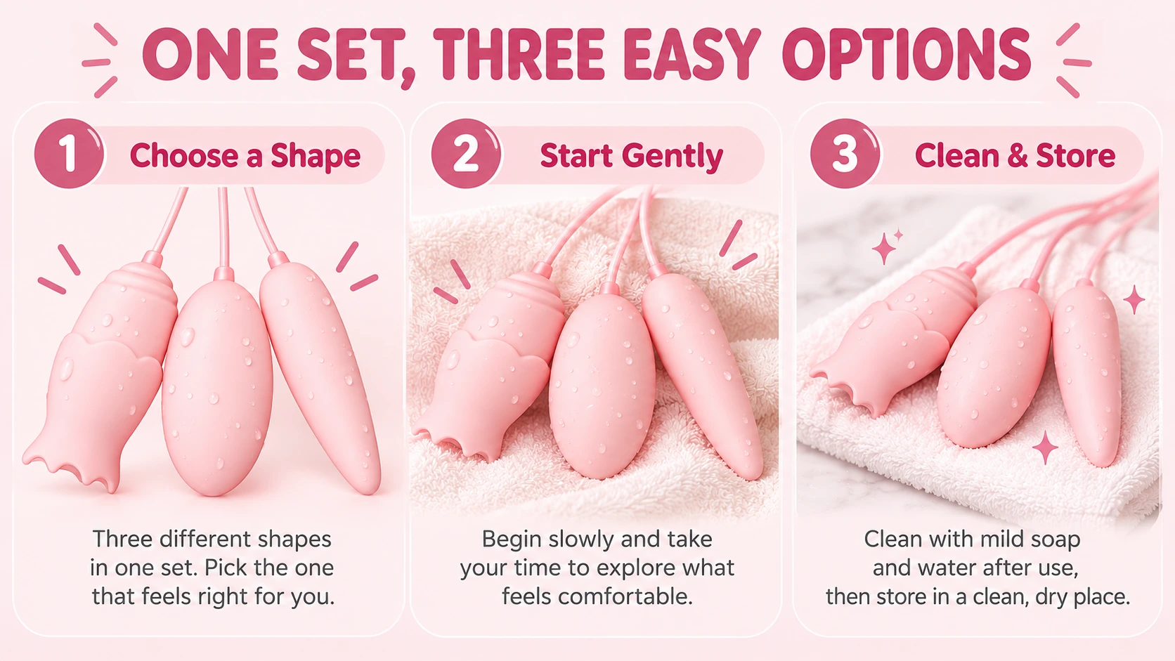 Choose start gently clean and store guide