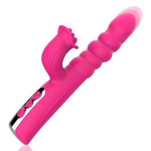 Telescoping & Oscillating Dual-Stimulation Massager