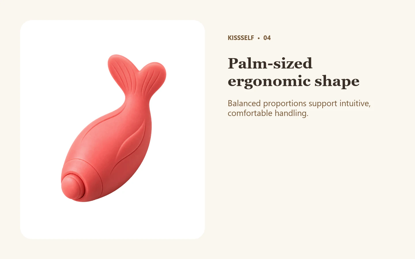 Compact Fish Wearable Vibrator detail image 4