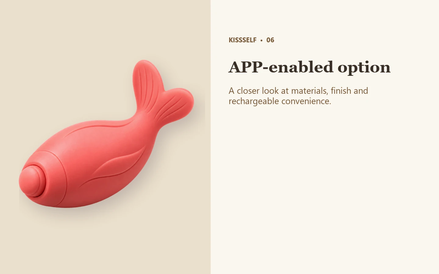 Compact Fish Wearable Vibrator detail image 6