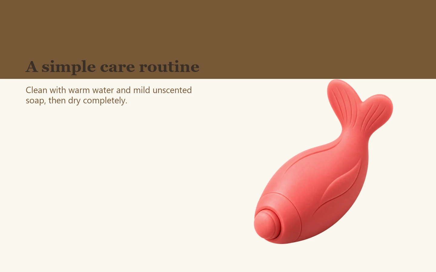 Compact Fish Wearable Vibrator detail image 7