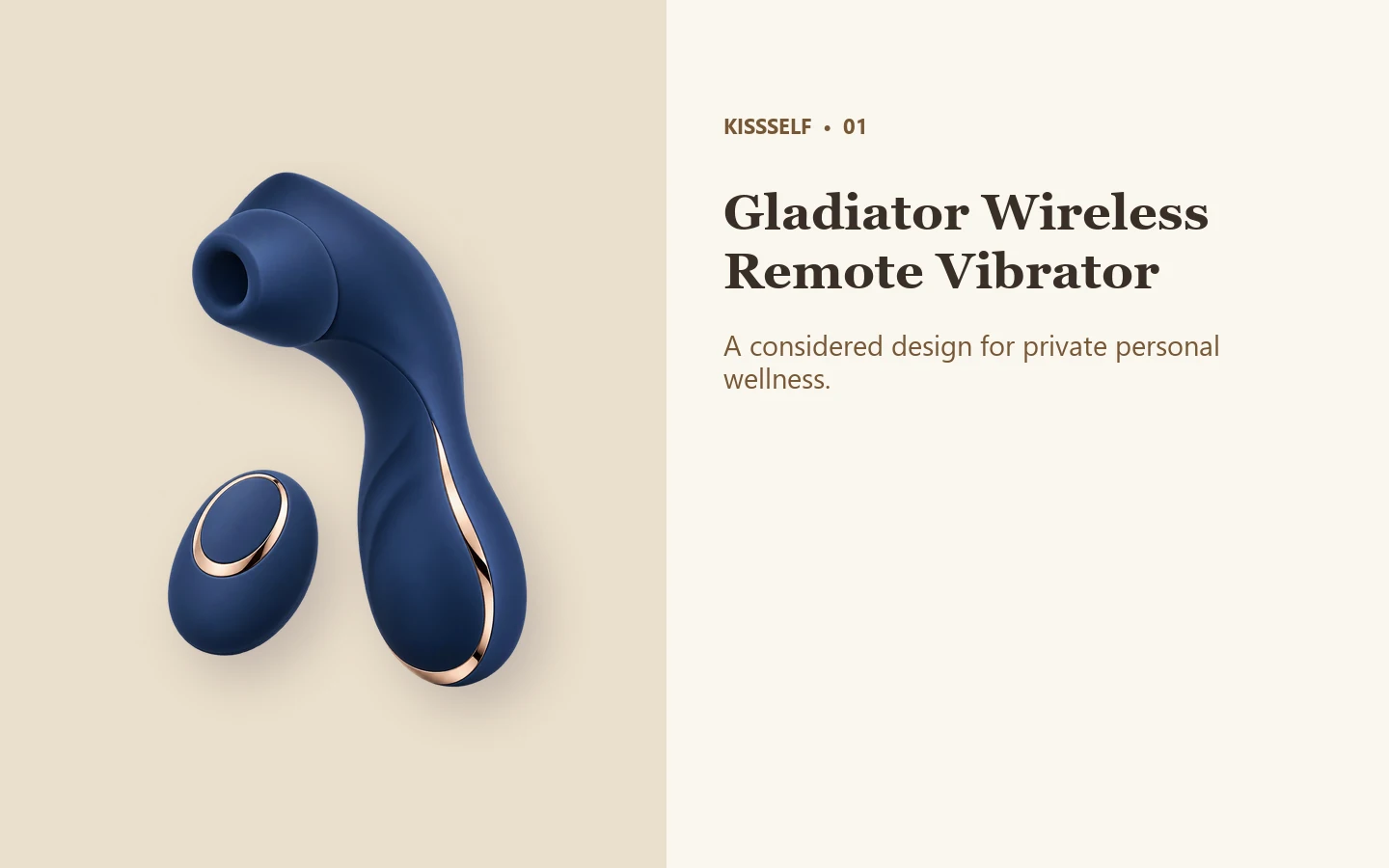 Gladiator Wireless Remote Vibrator